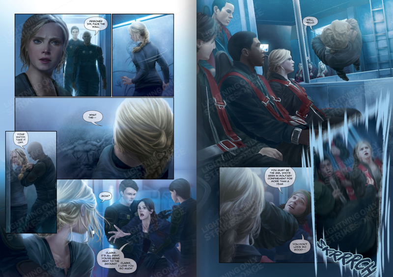 Illustration for article titled The 100 Fan Comic Wants to Give Clexa Fans the Story They Deserve